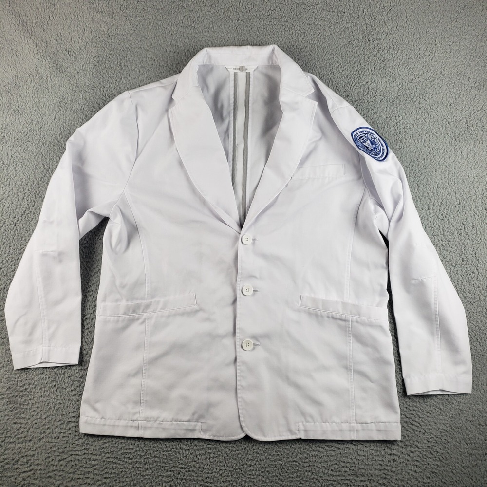 Medelita Professional Fleming Lab Coat Adult‎ XL White
